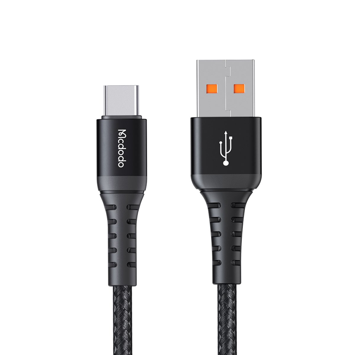 Cablu USB la Type-C, Aluminiu, Nailon Impletit, 1m - Mcdodo (CA-2271) - Black