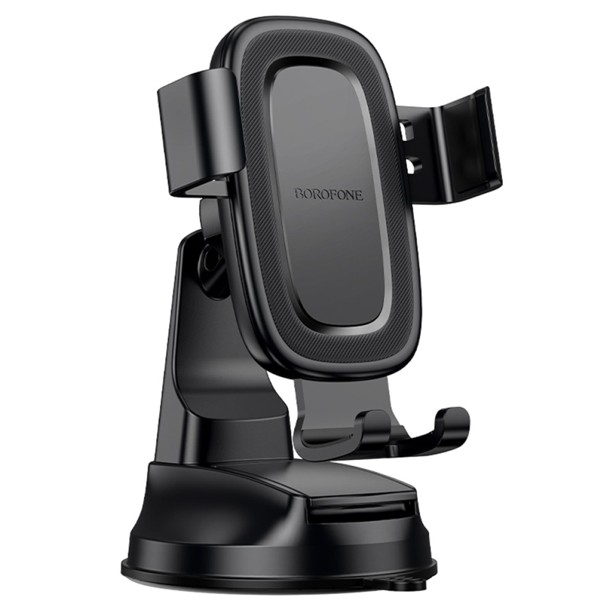 Suport de Telefon pentru Masina cu Prindere pe Bord/Parbriz, Ajustabil, 6.1-7" - Borofone Follower Gravity (BH130) - Black