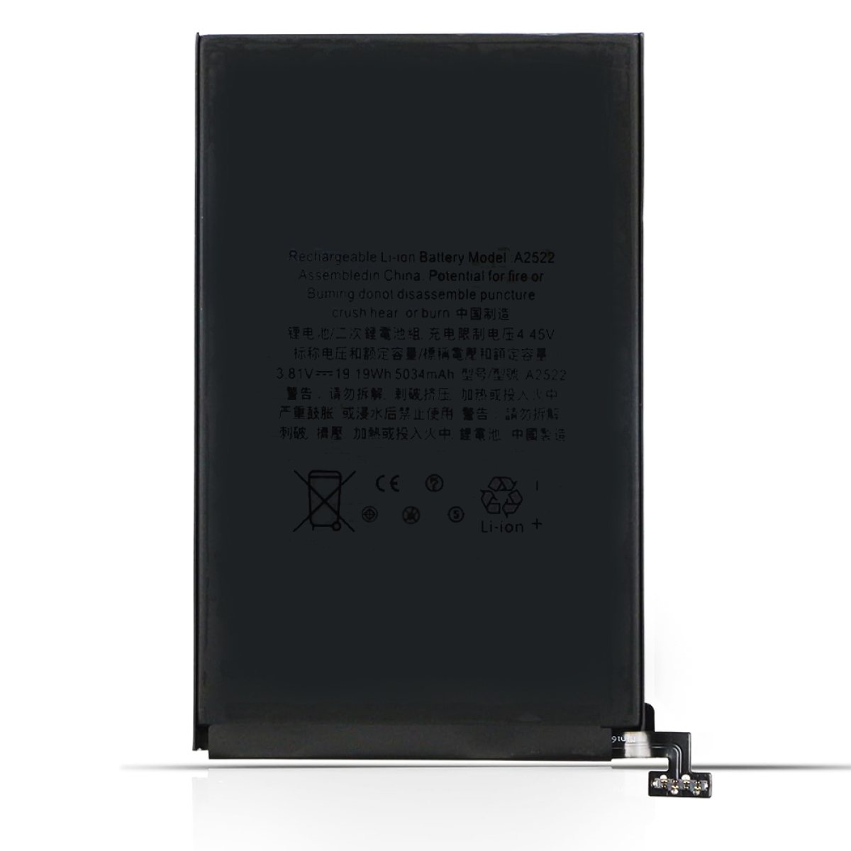 Baterie pentru iPad mini 6 (2021), 5034mAh - OEM A2522 (18451) - Black