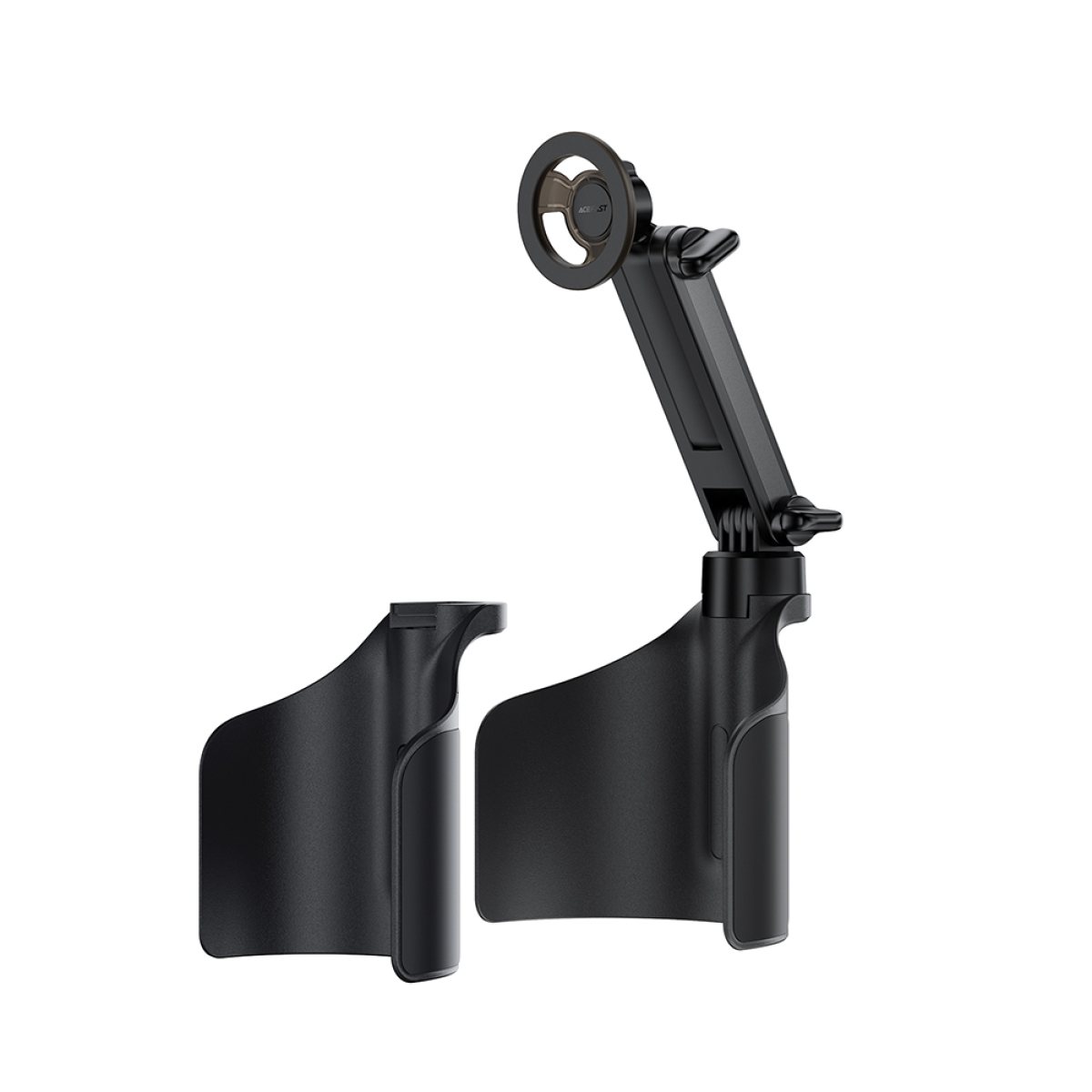 Suport Telefon cu Montare in Suport Pahar Auto, Magnetic, Universal - Acefast (D62) - Black