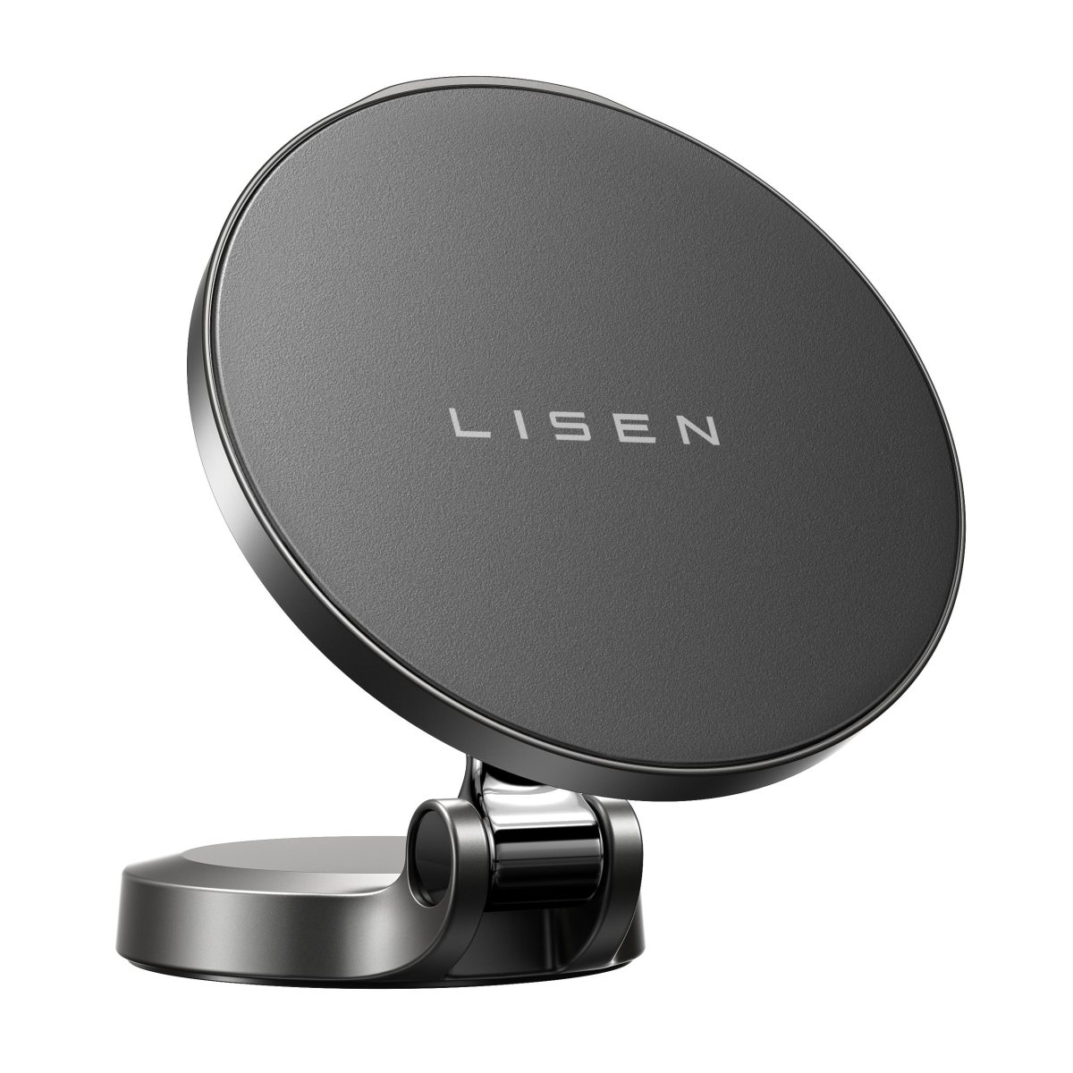 Suport pentru Telefon cu Incarcare fara Fir, 15W, Elegant Design - Lisen (YL0223090006) - Black