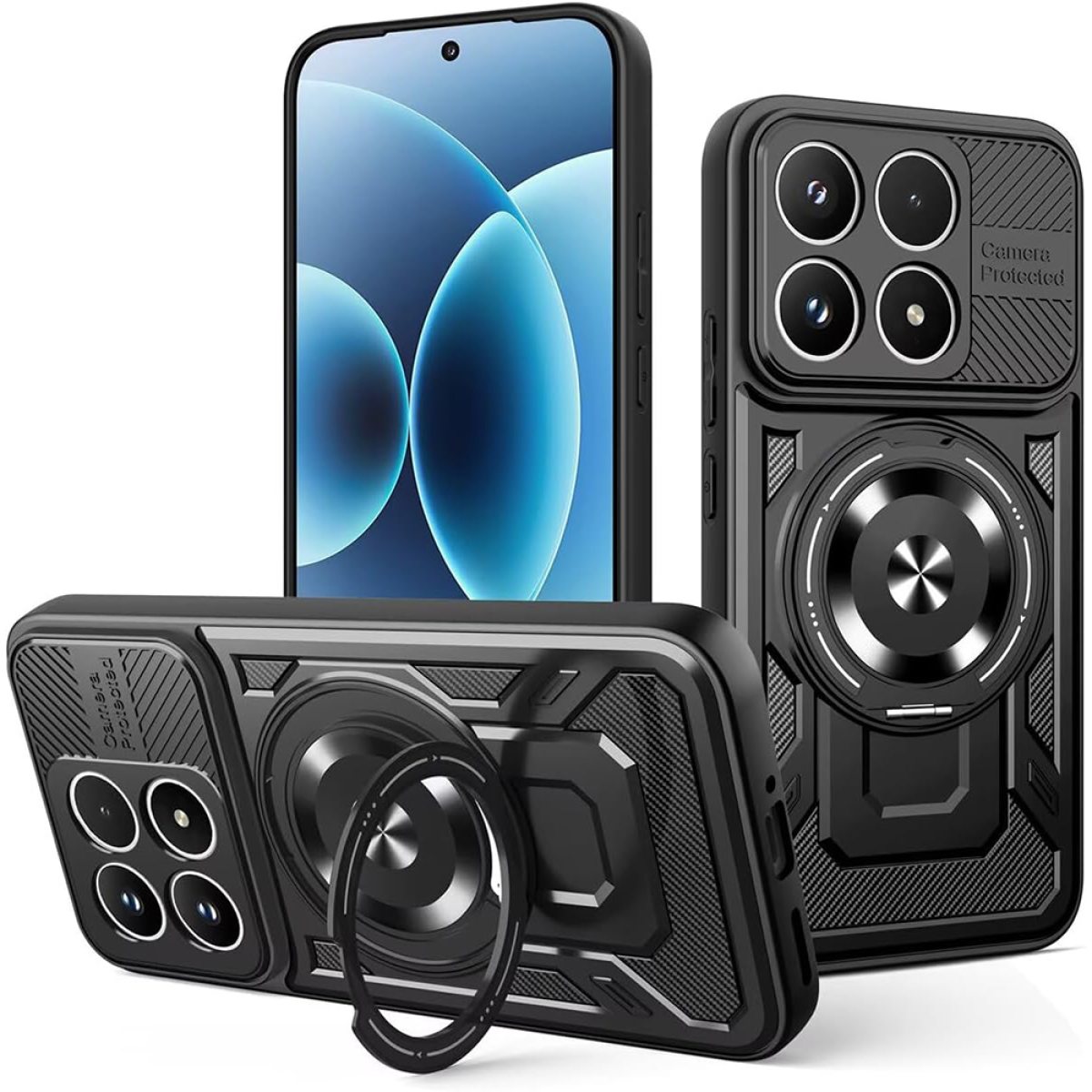 Husa pentru Xiaomi 17 - Techsuit RuggedCam - Black