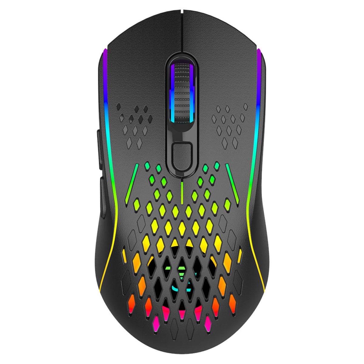Mouse cu Fir / Wireless, 800-4800DPI, 1.5m - Proove (WMBU00022401) - Black