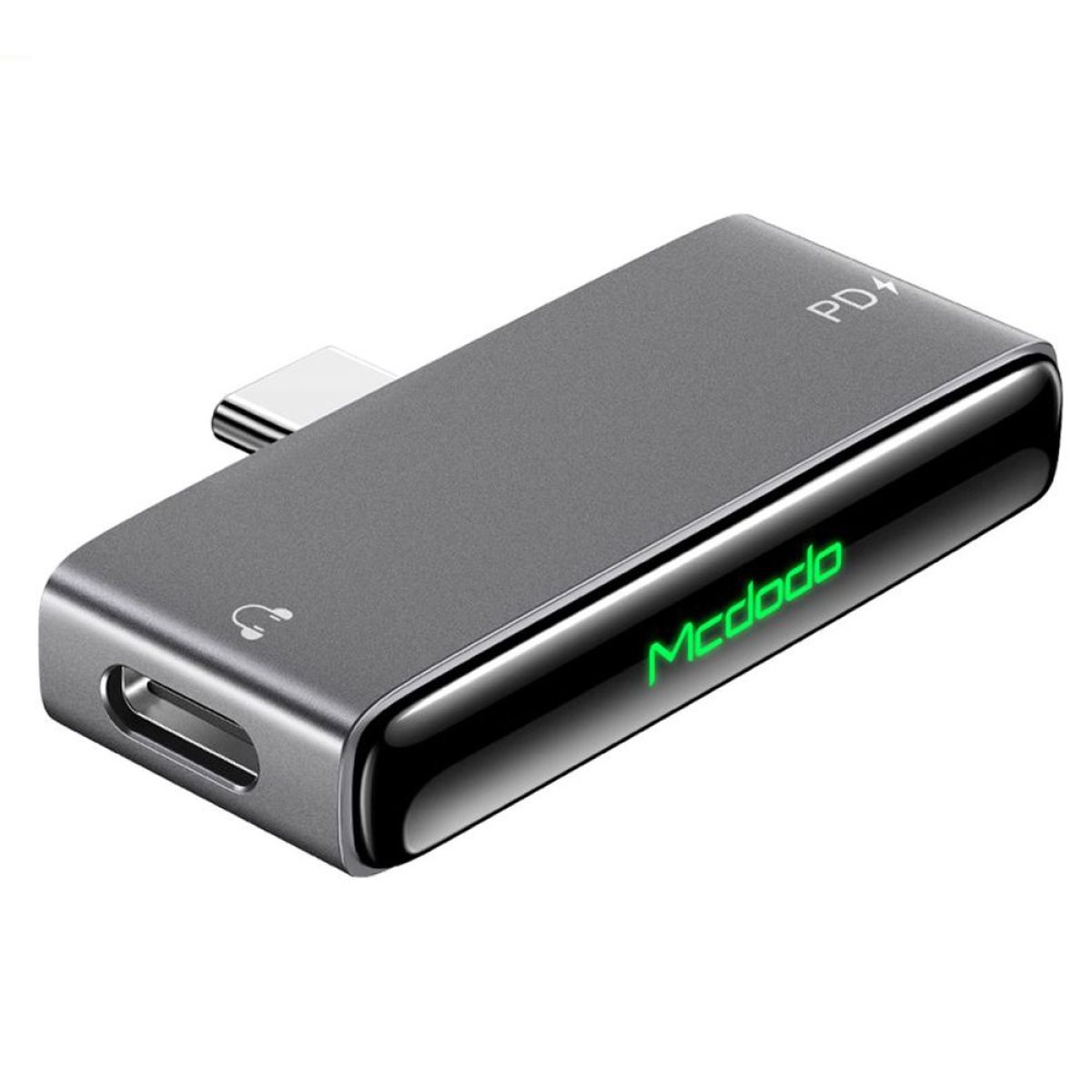 Adaptor Audio, USB-C, Fast charge, Hi-Res, DAC chip, Suport Call Function - Mcdodo (CA-7670) - Black