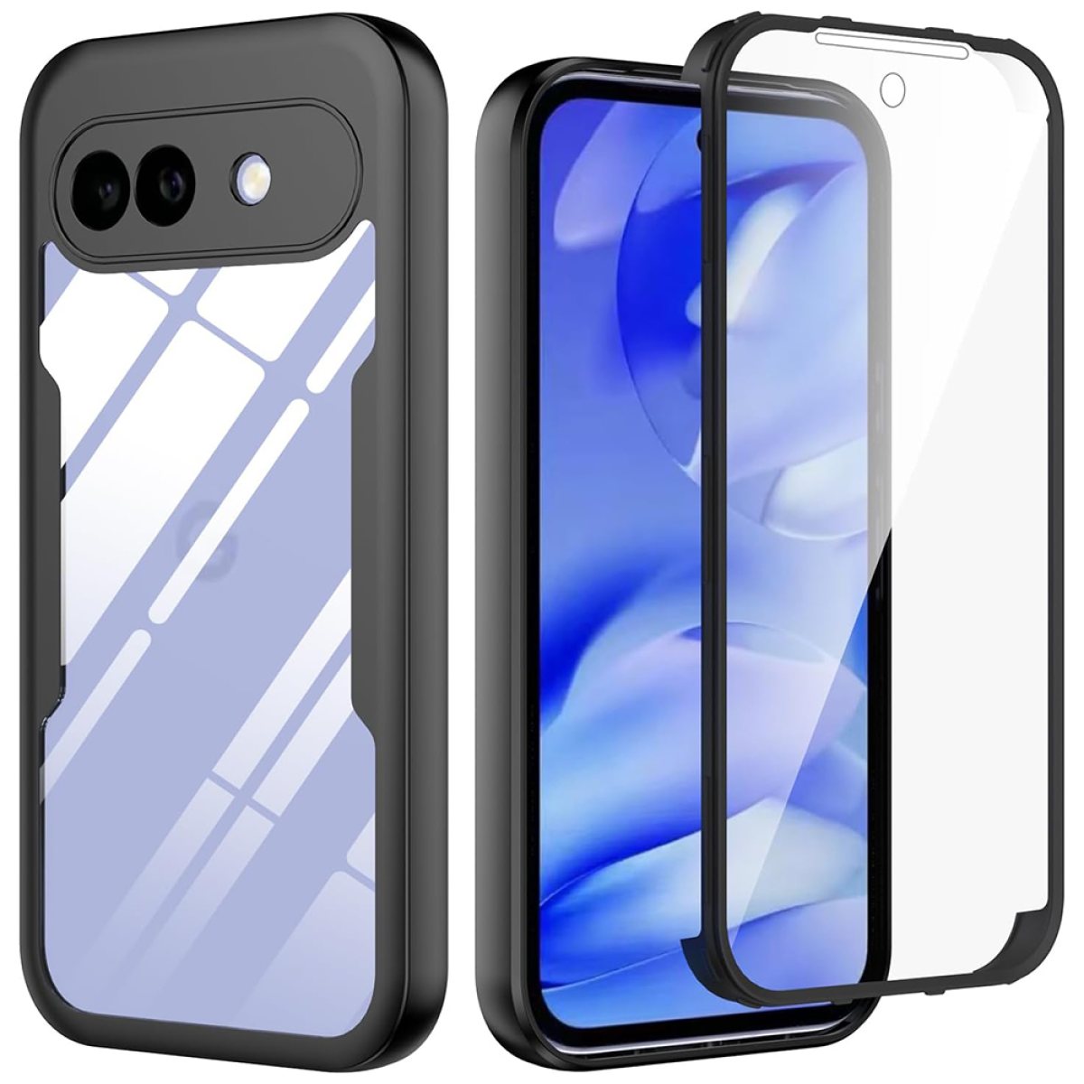 Husa pentru Google Pixel 10a + Folie - Techsuit ColorVerse 360 Series - Black