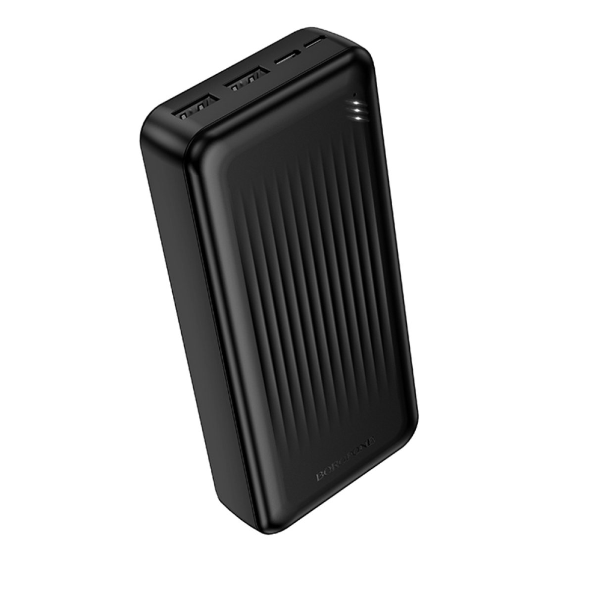 Baterie Externa 2 x USB, USB-C, Micro-USB, 20000mAh (BJ78A) - Borofone - Black