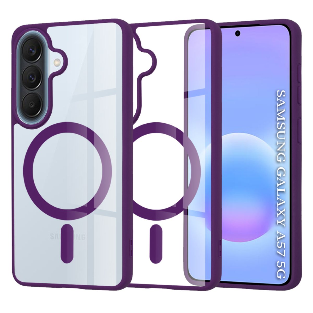 Husa pentru Samsung Galaxy A57 5G - Techsuit MagSafe Pro - Purple