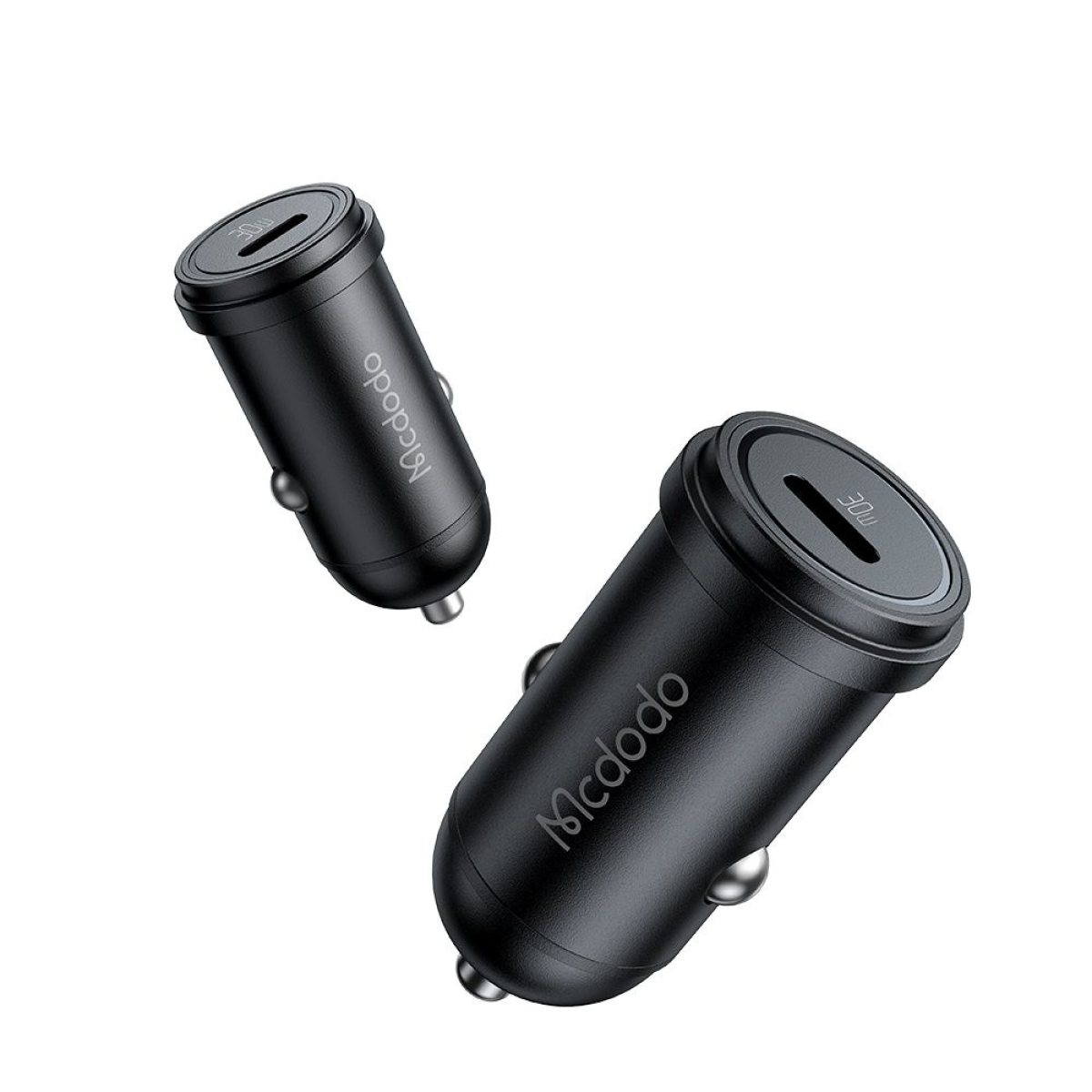 Incarcator pentru Masina, Type-C, PD30W, Compact - Mcdodo Obsidian Series (CC-7491) - Black