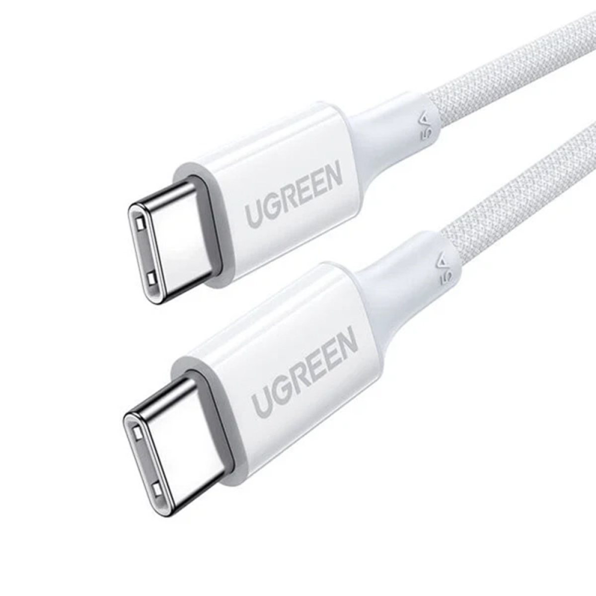 Cablu de Date USB-C la USB-C, 5A, 100W, 1m - Ugreen US557 (15267) - White