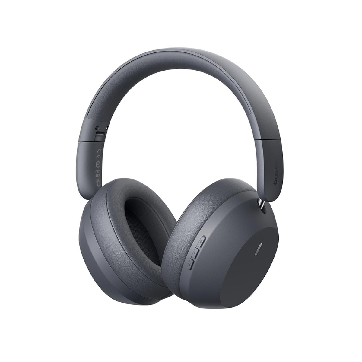 Casti On-Ear, Sound Isolation, Bluetooth 5.3, Foldable, Bass 35 Max, Type-C - Baseus Bass 35 Max (A00070800821-00) - Twilight Grey