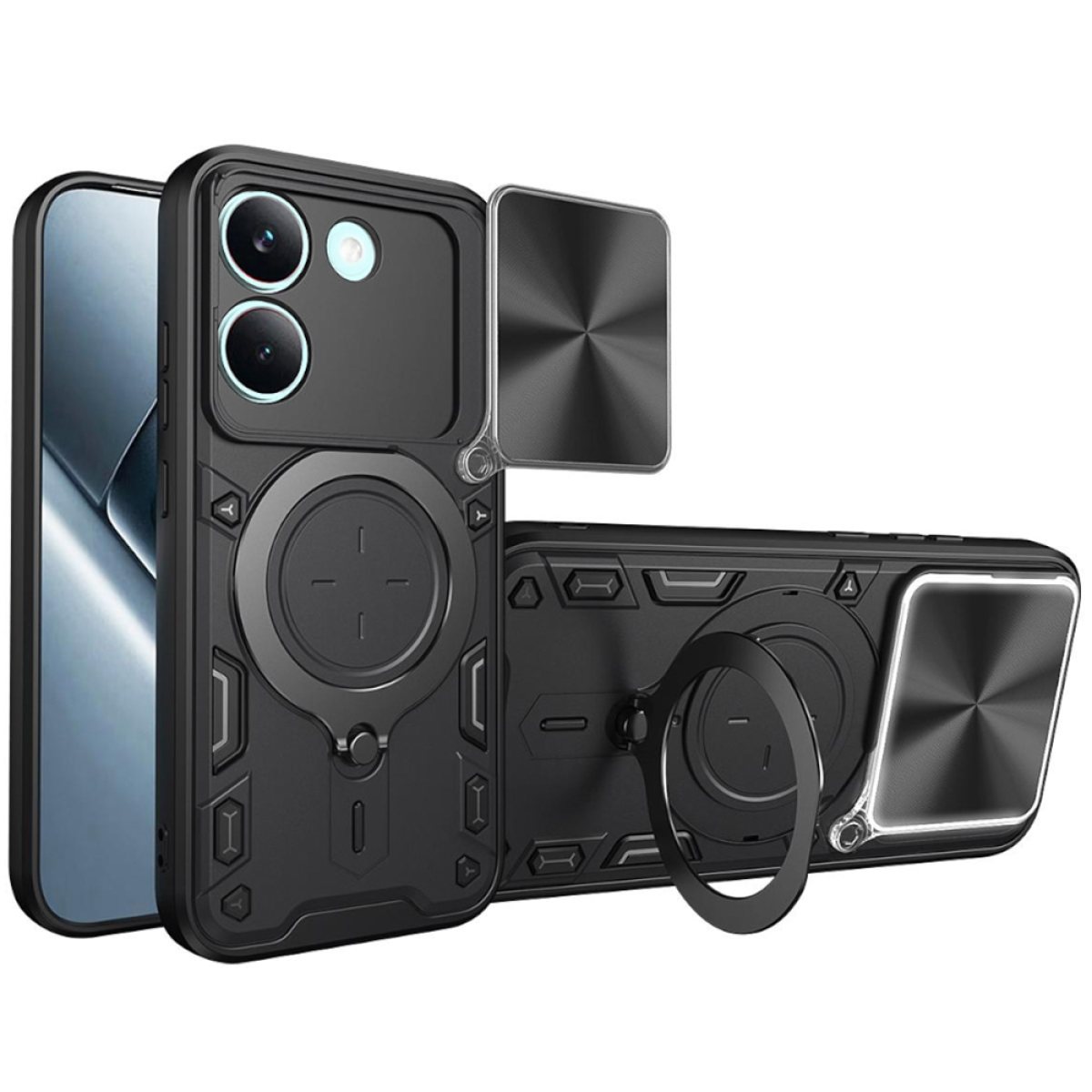 Husa pentru Xiaomi Poco X8 Pro - Techsuit CamGuard Pro - Black