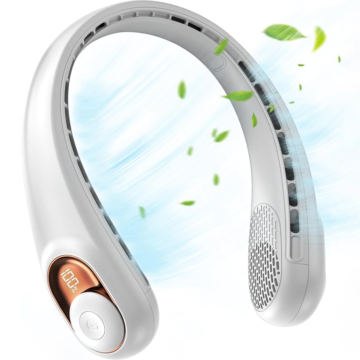 Ventilator pentru Gat 5200mAh, 5800RPM - Techsuit (S9) - White