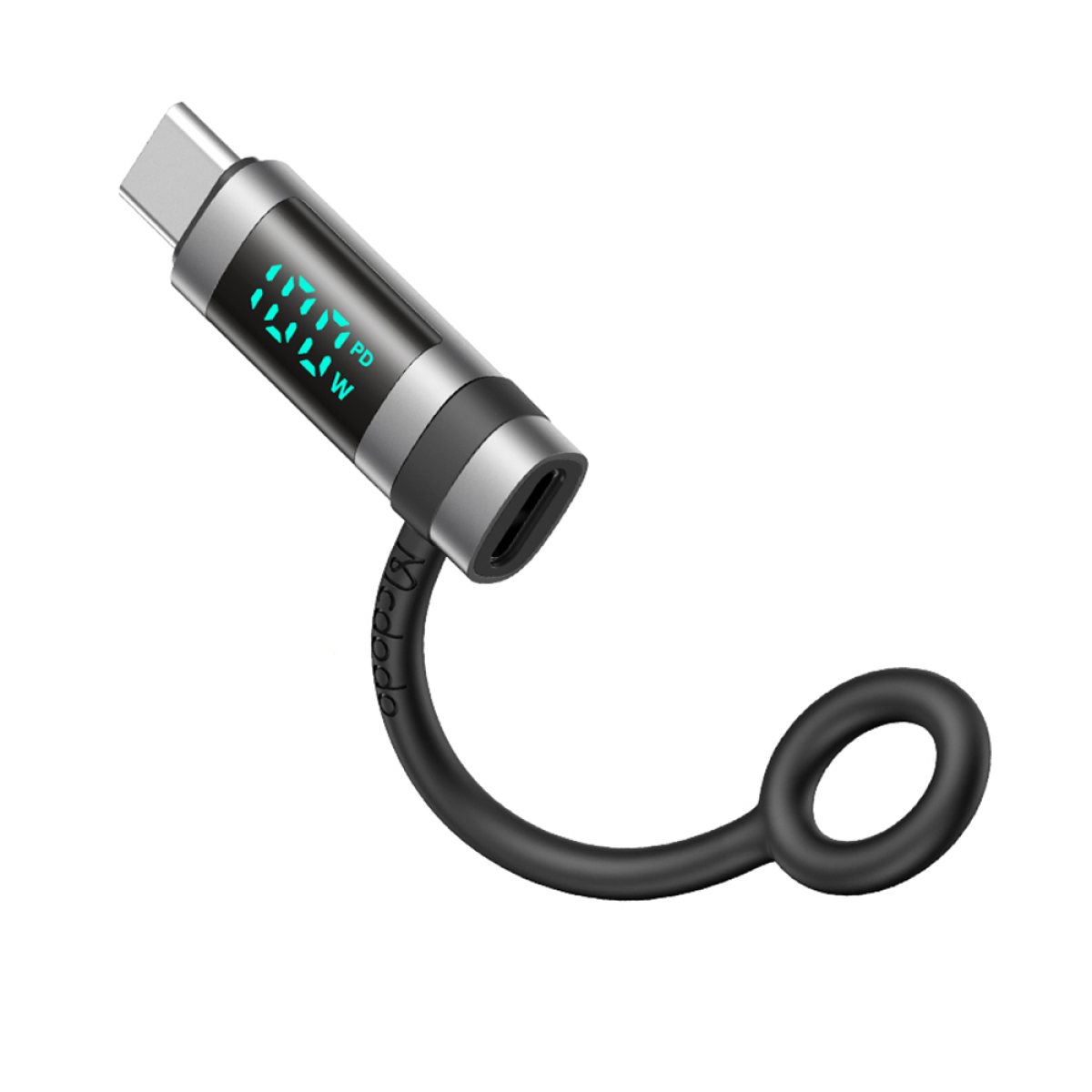 Adaptor USB-C to USB-C, 240W, Portable Design, Plug&Play - Mcdodo Adaptor (OT-2620) - Black