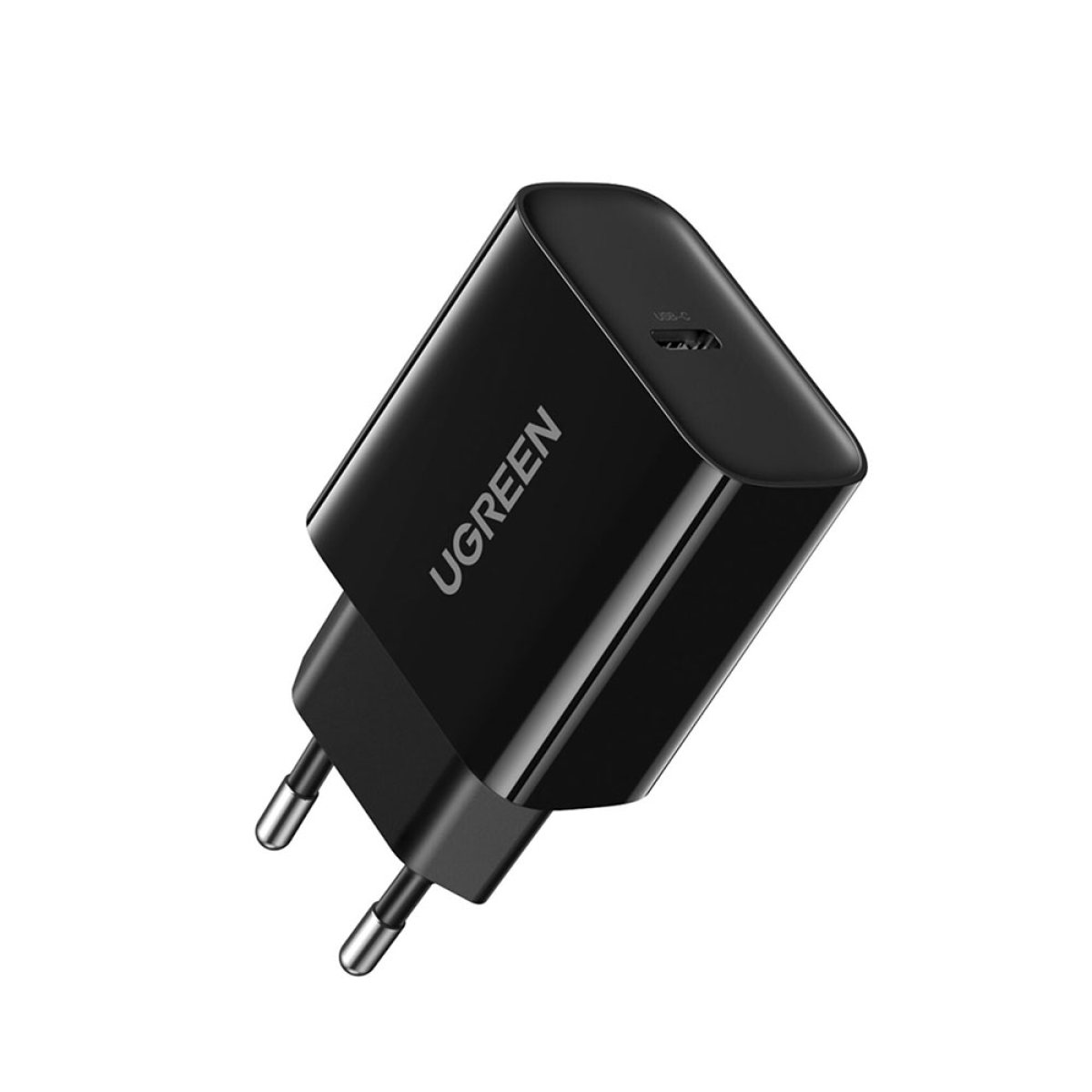 Incarcator pentru Priza, Type-C, PD20W,  5V/3A, PD3.0, Quick Charge 4.0+, Fast Charge - Ugreen CD137 (10191) - Black