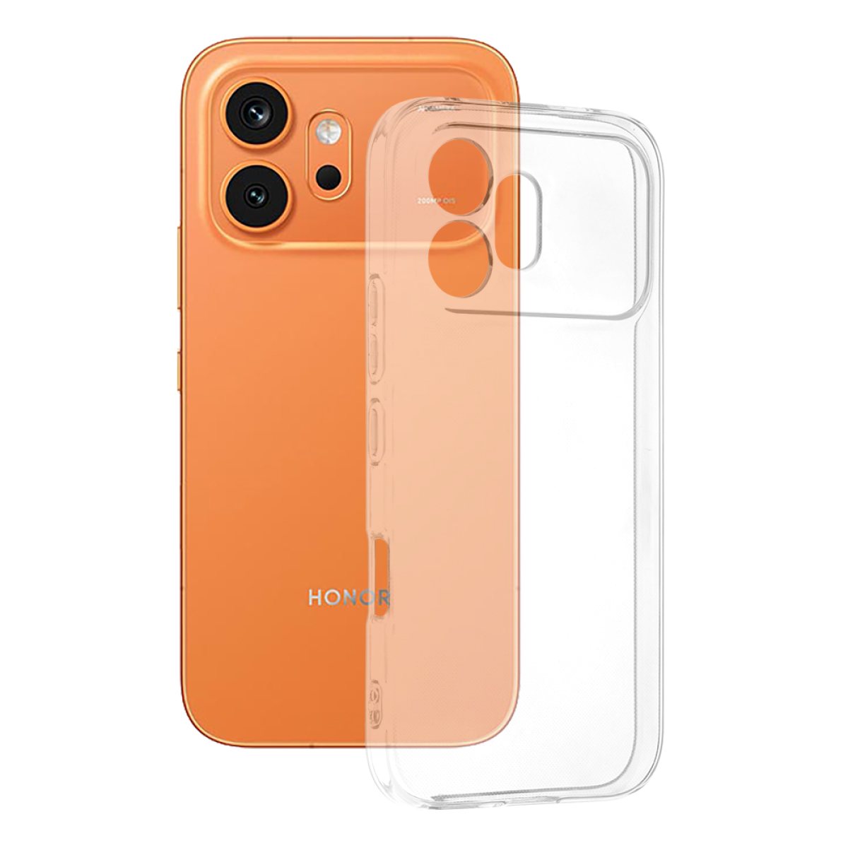 Husa pentru Honor 600 - Techsuit Clear Silicone - Transparent