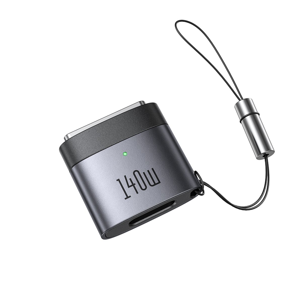 Convertor USB-C la MagSafe 3, Aluminum Alloy, LED - Mcdodo (OT-6850) - Black
