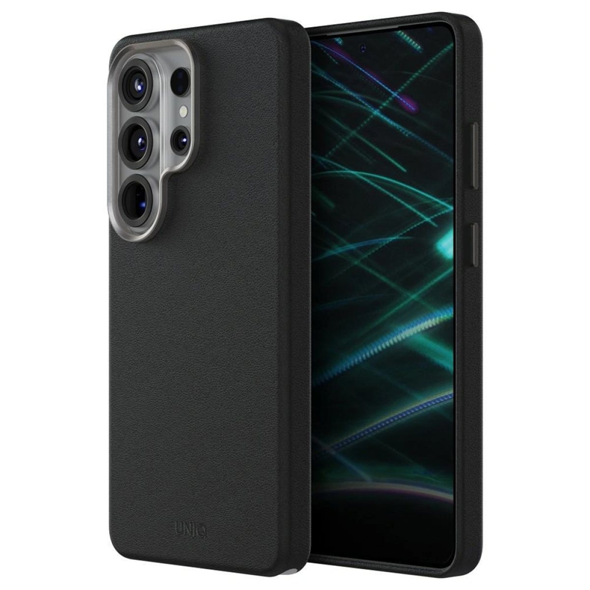 Husa pentru Samsung Galaxy S26 Ultra - UNIQ Lyden Leatherette - Black