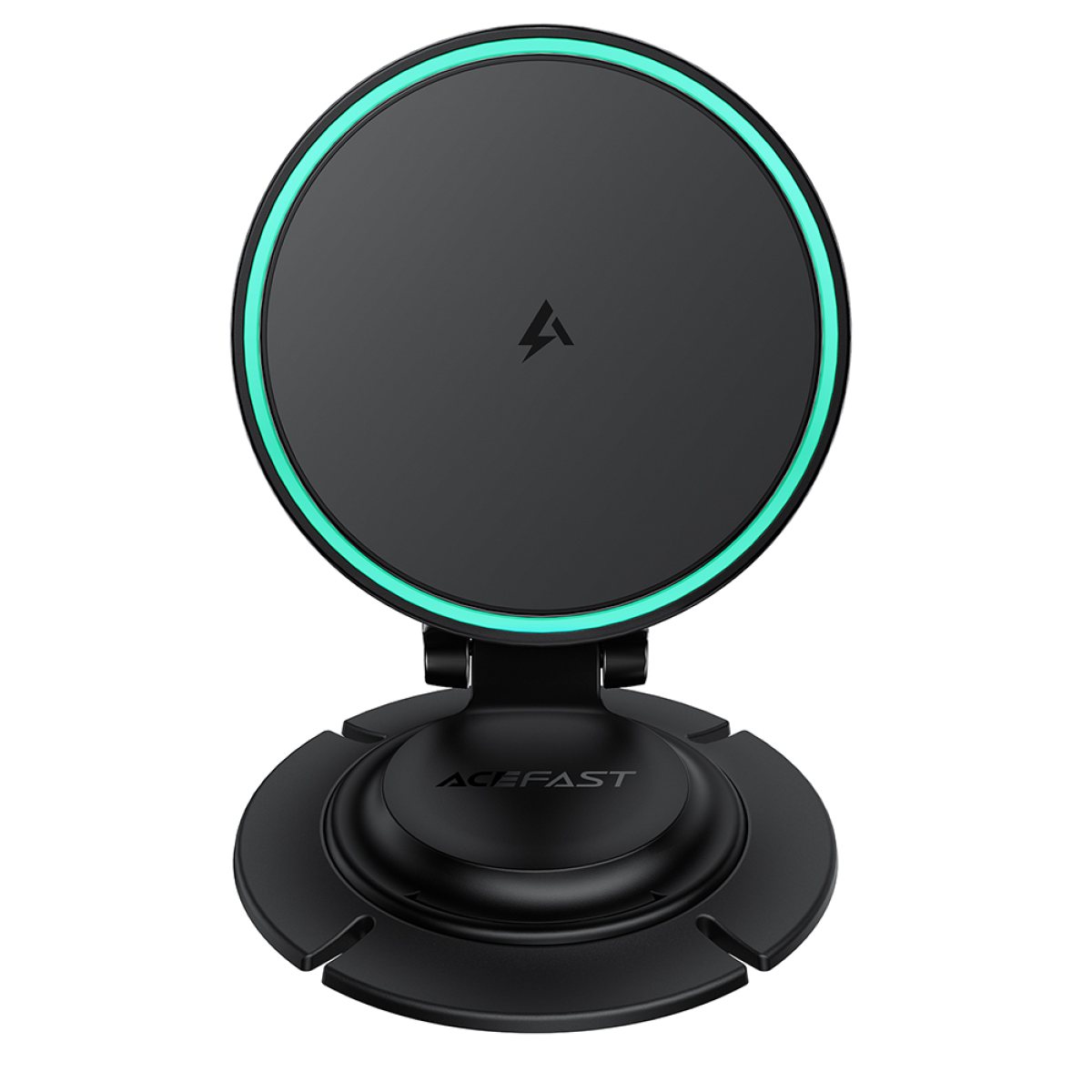 Suport Bord pentru Telefon, 15W, LED - Acefast (D65) - Black
