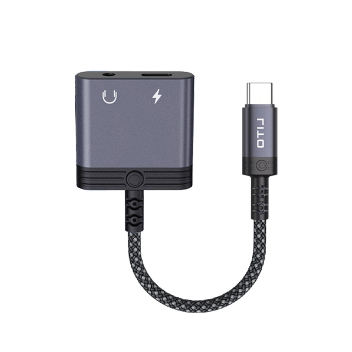 Convertor Type-C la Jack, Type-C, 60W - Lito (LA04T) - Black