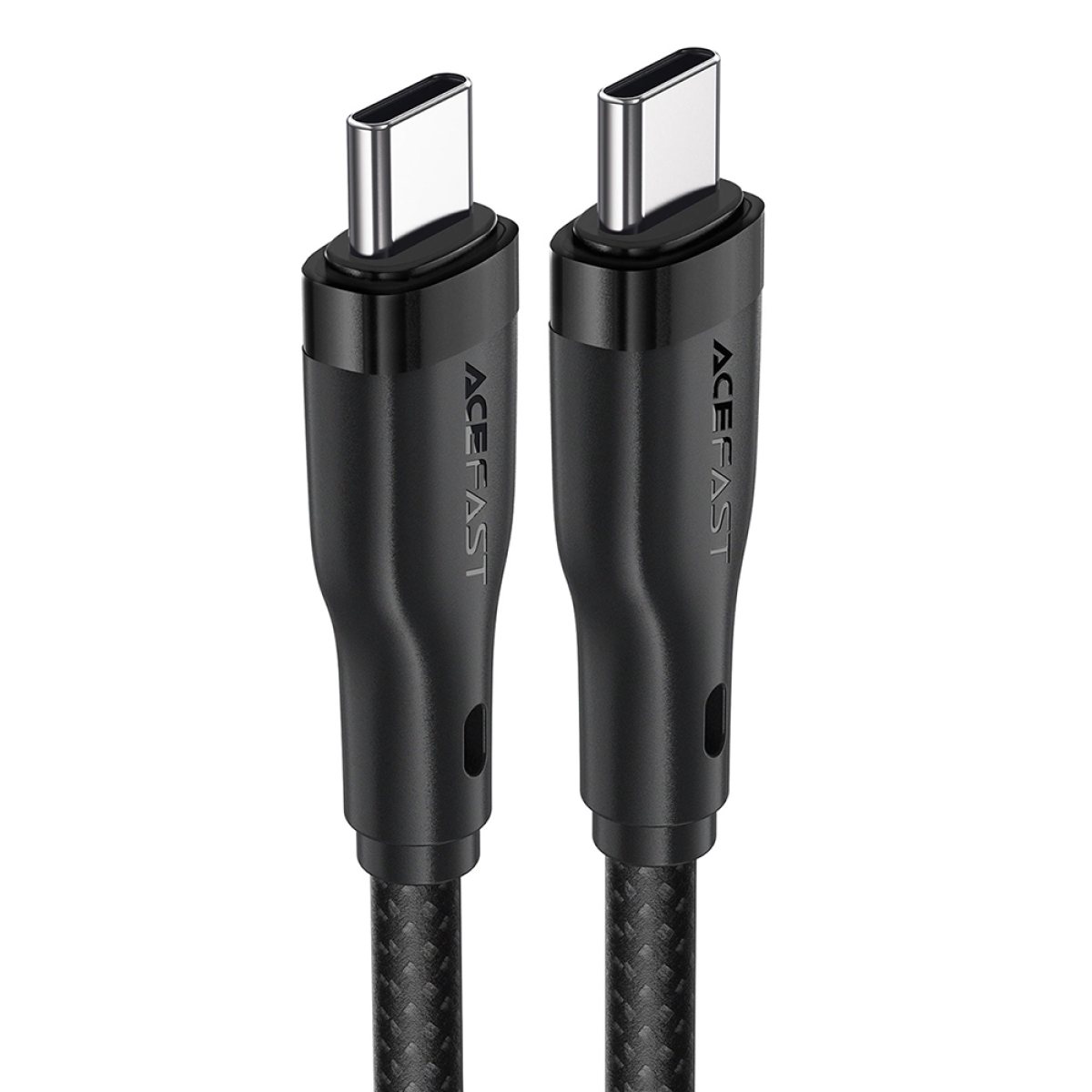 Cablu de incarcare Type-C la Type-C, 60W, 3A, Fast Charging, 1.2m - Acefast (C8-03) - Black