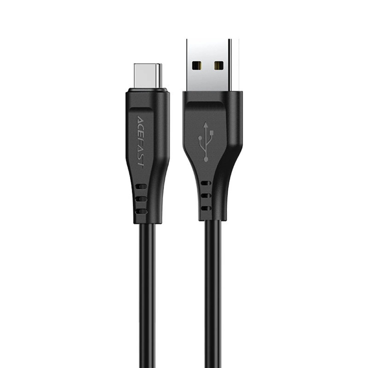Cablu de Alimentare USB to Type-C, 60W, 3A, Fast Charging, 1.2m - Acefast (C3-03) - Black
