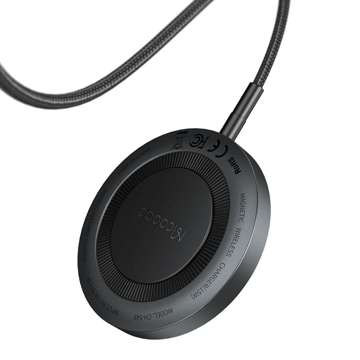 Incarcator fara Fir, Magnetic, iPhone, 15W, 1m - Mcdodo (CH-5490) - Black