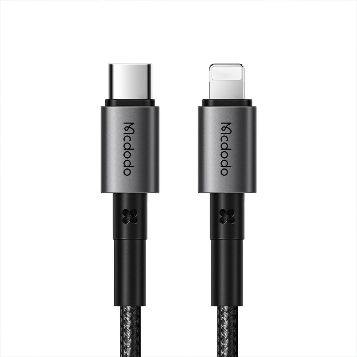 Cablu, Type-C to Lightning, PD Fast Charging, 3A, 36W, 1.2m - Mcdodo (CA-2850) - Black