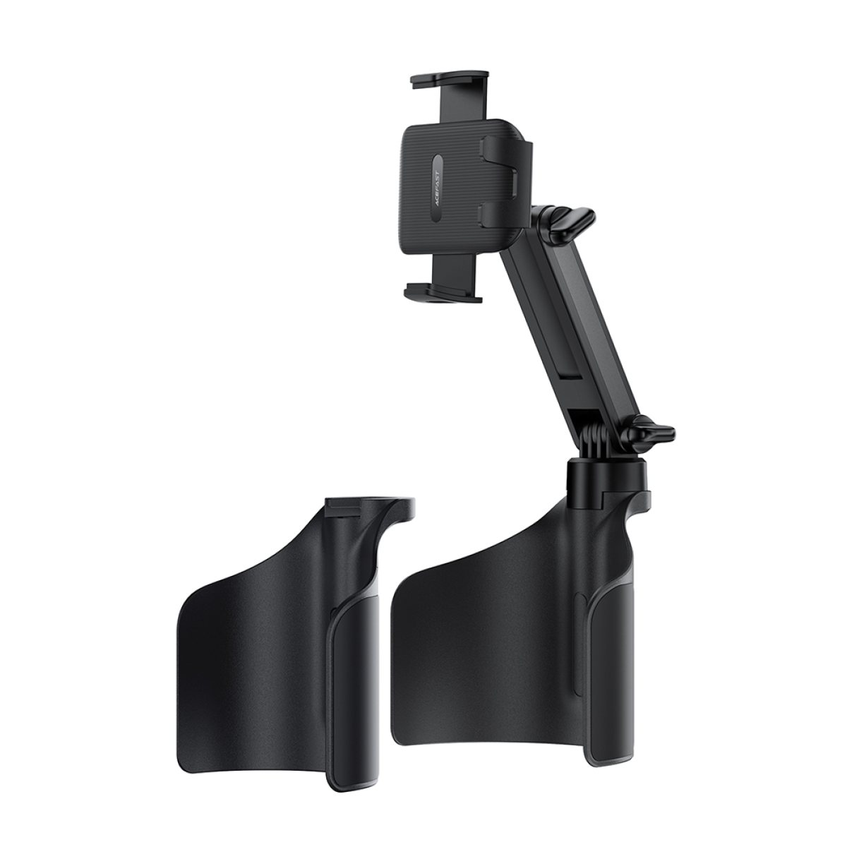 Suport Telefon cu Montare in Suport Pahar Auto, Cleme, Universal - Acefast (D63) - Black