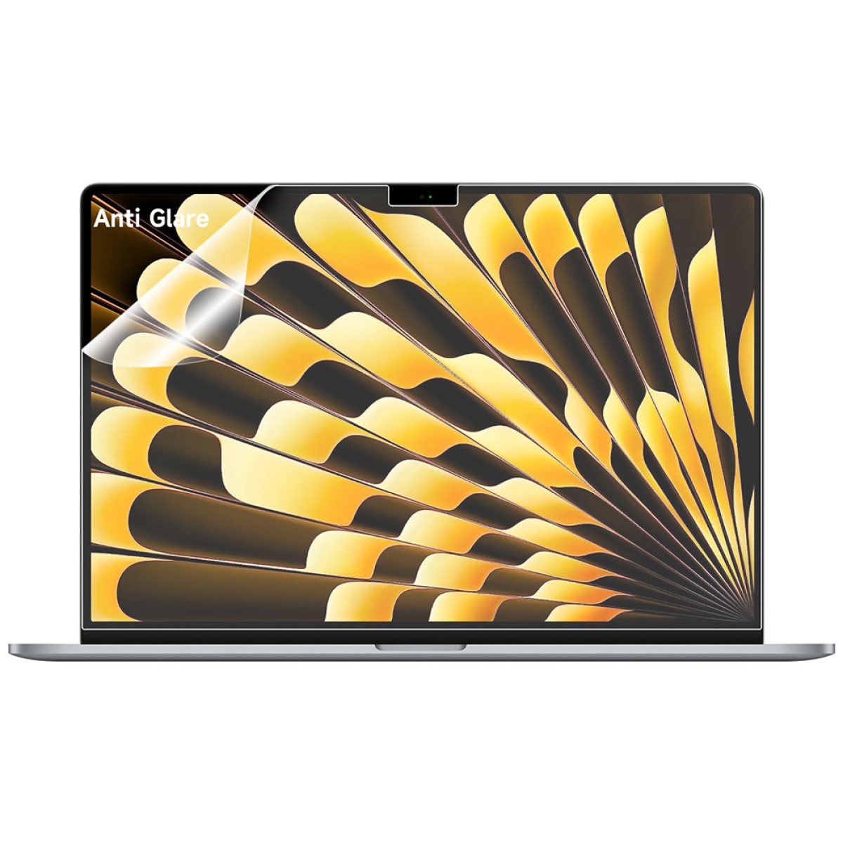 Folie pentru MacBook Air 15" (2023 / 2024) -Techsuit VisionProX Anti-Blue Light - Matte Clear
