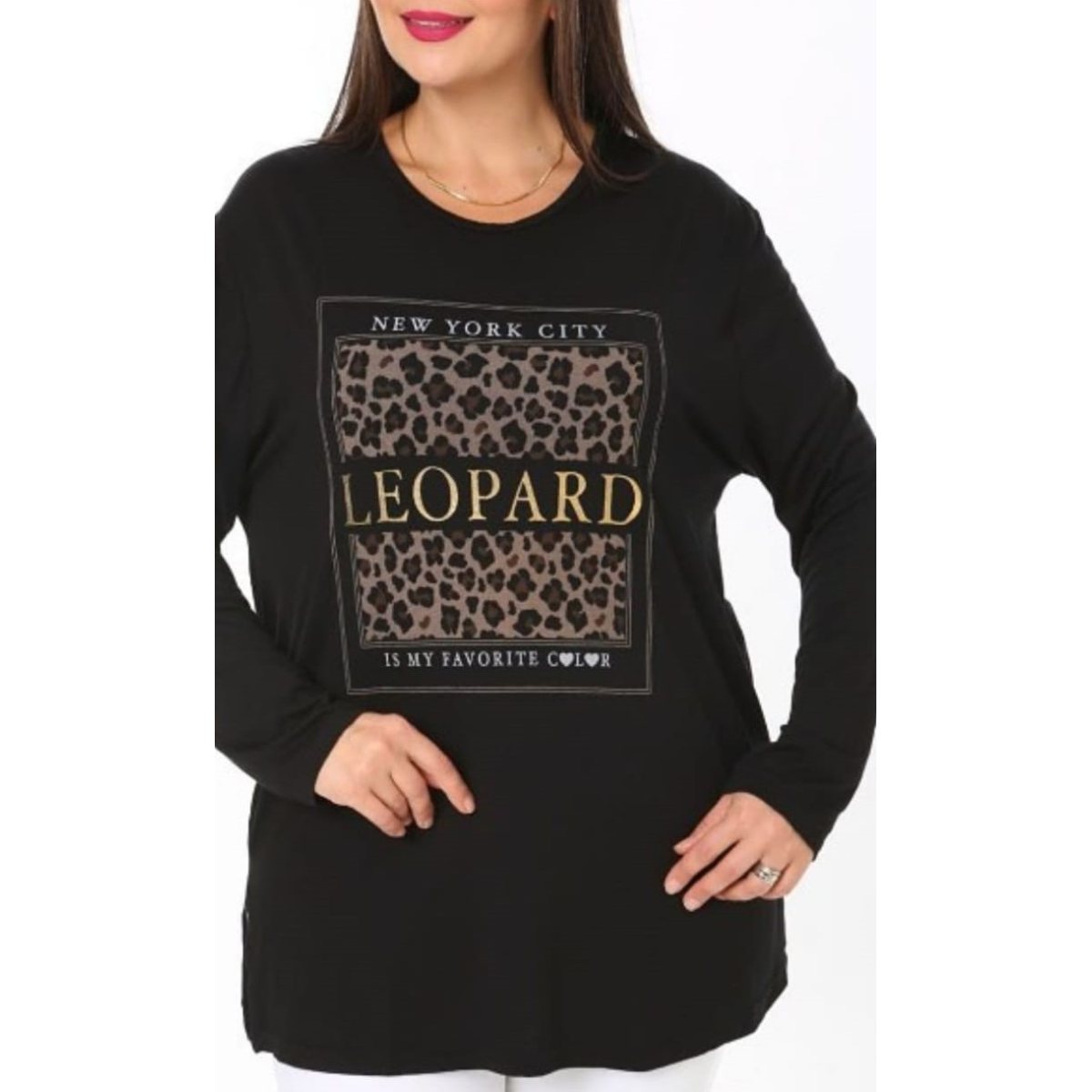 Bluza marime mare 1+1 Gratis Leopard Bluza marime mare 1+1 Gratis Leopard (6/7XL)