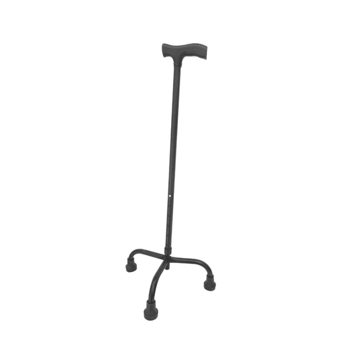Baston aluminiu ,cu 3 puncte de sprijin,tripod,NEGRU
