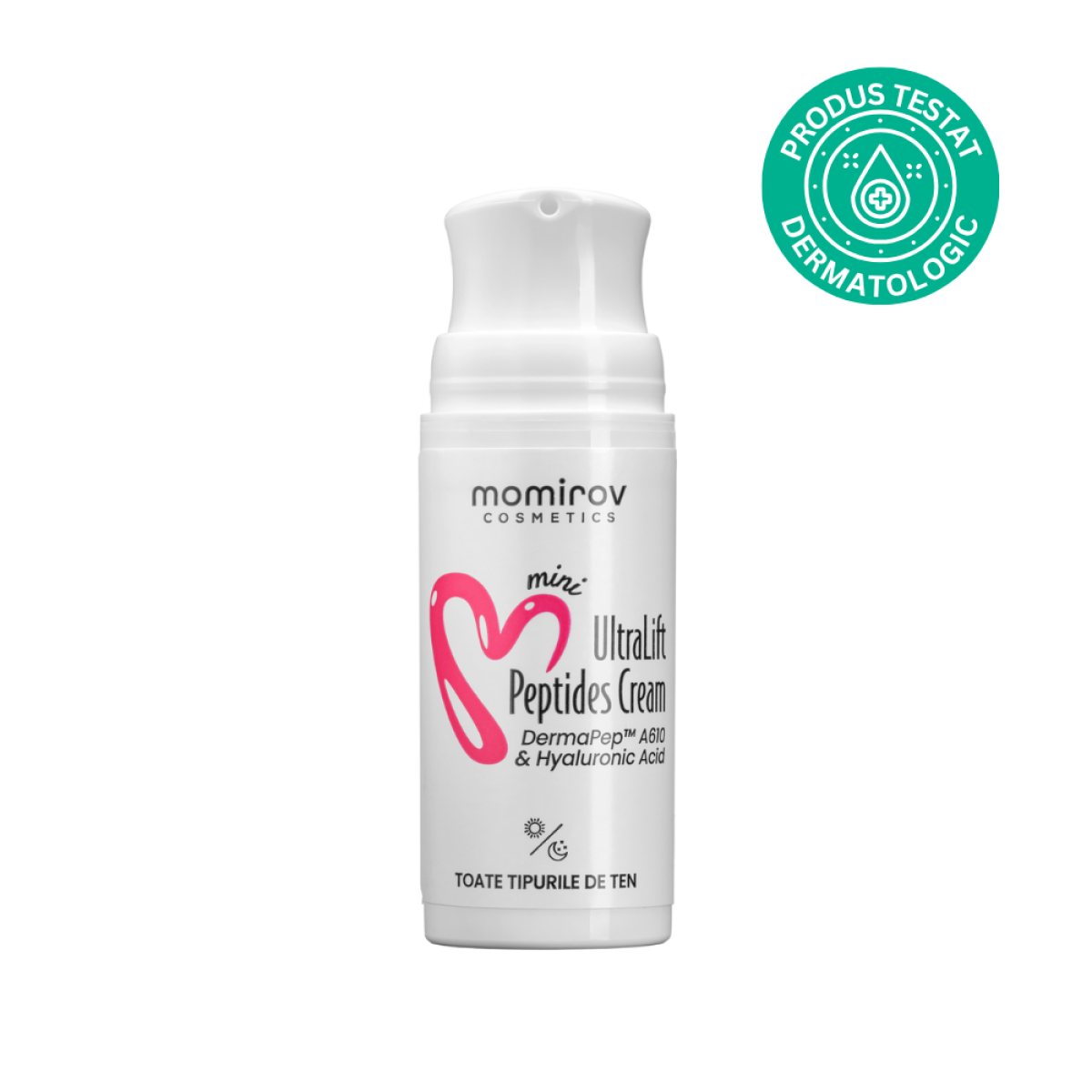 Mini Cremă Ultralift cu peptide și acid hialuronic, 15 ml
